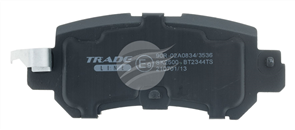 TRADE-LINE BRAKE PAD REAR SET MAZDA CX5 (KE, DK) 2.0L 2012- BT2344TS