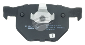 EURO-LINE BRAKE PADS SET BMW X5 (E70) Xdrive 3.0d 2010- BT2367ELC