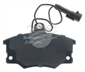 EURO-LINE BRAKE PADS SET ALFA 164 2.0 2.0TS WITH SENSOR BT242ELC