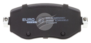 EURO-LINE BRAKE PADS SET RENAULT MEGANE (BFB) 1.2TDi BT26530ELC