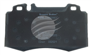 EURO-LINE BRAKE PADS SET MERCEDES ML430 (W163) 1998- BT281ELC