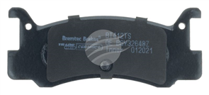 TRADE-LINE BRAKE PADS SET MAZDA 323 1989- BT412TS