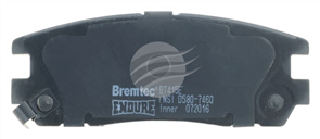 4WD BRAKE PADS SET GREAT WALL X240 4X4 2009- BT415E