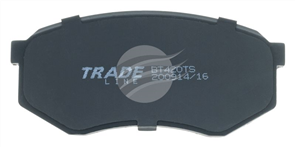 TRADE-LINE BRAKE PADS SET TOYOTA HILUX RN90 1989-98 BT420TS