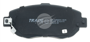 TRADE-LINE BRAKE PADS SET LEXUS IS200 1999- BT431TS