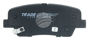 TRADE-LINE BRAKE PAD REAR SET SANTA FE, GENESIS KIA SORENTO BT459TS