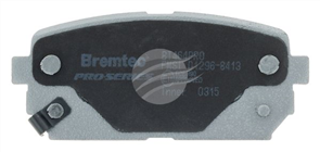 PRO-LINE BRAKE PADS SET HYUNDAI ix35 2.0 TDi AWD BT464PRO