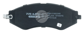 TRADE-LINE BRAKE PADS SET DAEWOO NUBIRA 1997- BT489TS