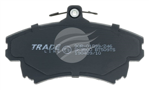 TRADE-LINE BRAKE PADS SET VOLVO S40 1997- BT509TS