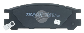 TRADE-LINE BRAKE PADS SET SUBARU IMPREZA GC 1993-97 BT515TS