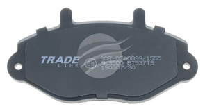 TRADE-LINE BRAKE PADS SET FORD TRANSIT VF 1994-01 BT537TS