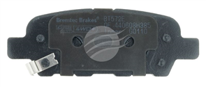 4WD BRAKE PADS SET NISSAN 350Z Z33 V6 2003- BT572E