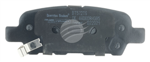 TRADE-LINE BRAKE PAD REAR SET DUALIS ELGRANDE MAXIMA MURANO BT572TS