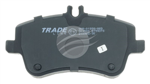 TRADE-LINE BRAKE PADS SET MERCEDES C180 C-CLASS 1999- BT593TS