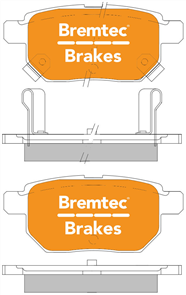 PRO-LINE BRAKE PADS SET TOYOTA CORROLA ZRE152 2007- BT601PRO