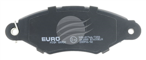 EURO-LINE HD BRAKE PADS SET RENAULT KANGOO 1.6 FWD BT633ELH