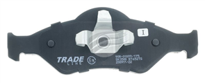 TRADE-LINE BRAKE PADS SET FORD FIESTA 1.2, 1.8 (WO/ABS) BT652TS