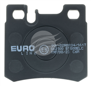 EURO-LINE BRAKE PADS SET MERCEDES BENZ SLK 32 AMG R170K BT800ELC