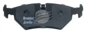 EURO-LINE BRAKE PADS SET JAGUAR XJ8 3.2, 4.0 V8 1986-94 BT806ELC