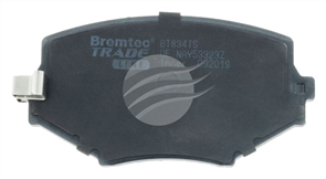 TRADELINE BRAKE PAD SET FRONT MAZDA MX-5 2DOOR 1.8 1993-01 BT834TS