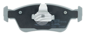 PRO-LINE BRAKE PADS SET BMW 3 SERIES (E46) 1999- BT862PRO