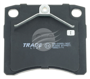 TRADE-LINE BRAKE PADS SET VW TRANSPORTER T4 15" NO SENS BT948TS