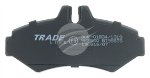 TRADE-LINE BRAKE PADS SET MERCEDES SPRINTER (903) 1995- BT956TS