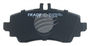 TRADE-LINE BRAKE PADS SET MERCEDES A190, A210 (W168) BT976TS