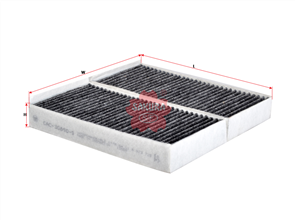 cabin FILTER (RCA326C) CAC-30890-S