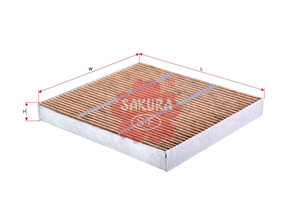 CABIN FILTER FITS RCA108MS 80290-SDA-A00 CAV-1606