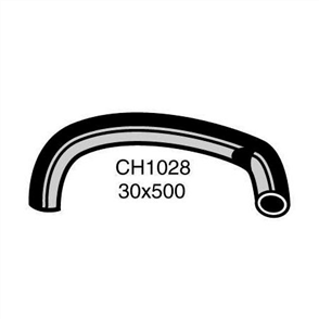 Radiator Upper Hose  - VOLVO 140 B20 1971-1974 CH1028