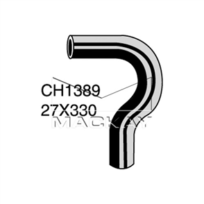 Radiator Lower Hose  - NISSAN PULSAR N10 - 1.5L I4  PETROL - Manual &