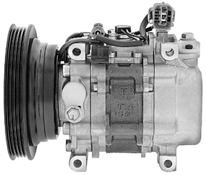 COMPRESSOR TOYOTA PASEO EL44 M/T 4/91-7/92 TV12C NEW R12 CM1714