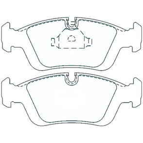 REAR DISC BRAKE PADS - BMW SERIES 3 E36 CERAMIC