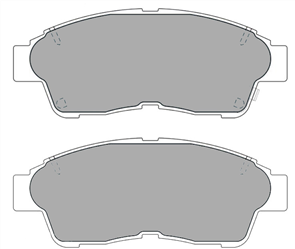 FRONT DISC BRAKE PADS - TOYOTA CAMRY SXV20 98-02