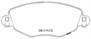 FRONT DISC BRAKE PADS - FORD MONDEO III 00-05