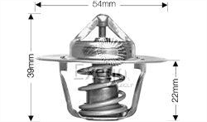 DAYCO THERMOSTAT 91 DEGREES C - 195 DEGREES F DT14B-BP