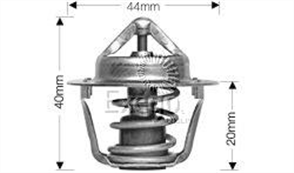 DAYCO THERMOSTAT 82 DEGREES C - 180 DEGREES F DT26A-BP