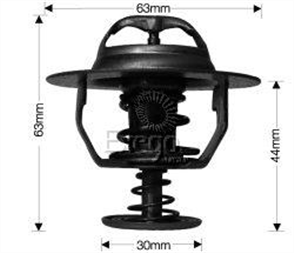 DAYCO THERMOSTAT 63MM 88 DEGREES C - 190 DEGREES F DT56D