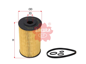 FUEL FILTER FITS ISUZU 31112-3R000 EF-15010