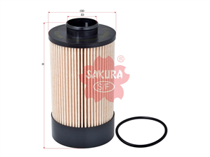 FUEL FILTER FITS R2705P WCF197 EF-22010