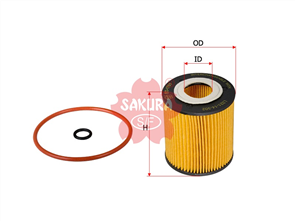 OIL FILTER FITS R2604P WCO56 L321-14-302 EO-1701