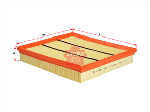 AIR FILTER FITS A1760 WA5165 A-19820 FA-19820