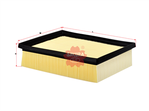 AIR FILTER FITS A1992 WA5507 1500A672 FA-58480