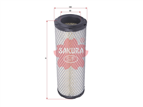 AIR FILTER FITS RS3546 A-7002 FA-7002