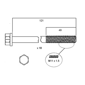 HEAD BOLT SET HBS009