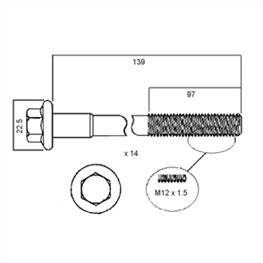 HEAD BOLT SET HBS041