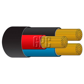 4mm 3 Core Cable Red/Black/Blue With Black Sheath 30M