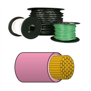 6mm Single Core Automotive Cable Pink 100M (NZ Ref.156)