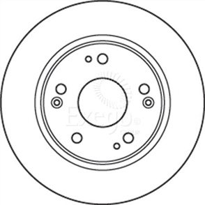 Disc Brake Rotor 260mm x 8 Min